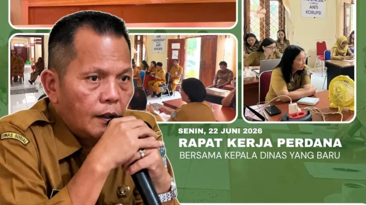 Awali Kepemimpinan Baru, Dinas Pangan Manado Perkuat Komitmen Layani Masyarakat