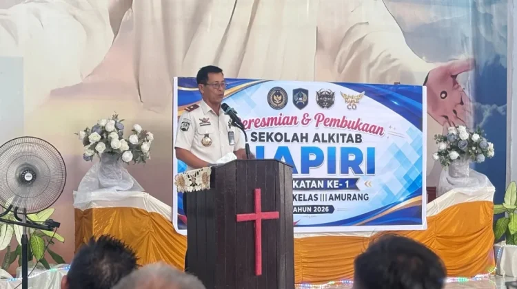 Kakanwil Ditjenpas Haposan Silalahi Resmikan Sekolah Alkitab di Lapas Amurang