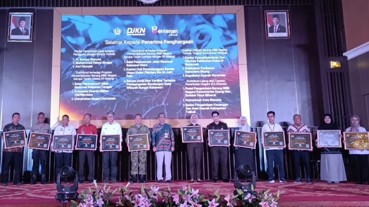 Pemkot Manado Raih Penghargaan Kontribusi Lelang pada Bentenan Awards 2026