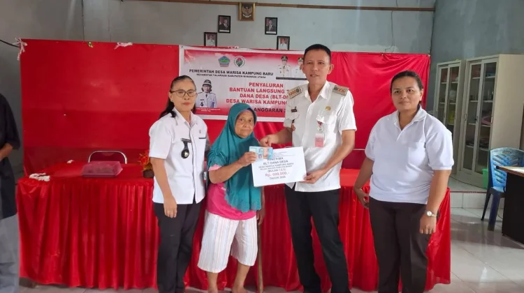 Pemdes Warisa Kampung Baru Salurkan BLT DD Anggaran 2026