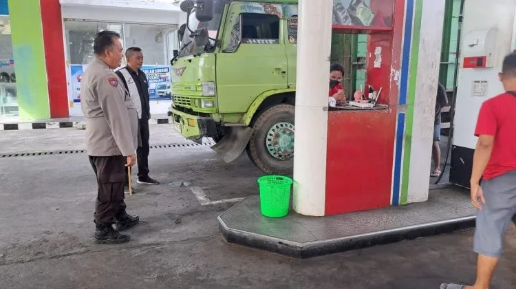 Pastikan Stok BBM Aman, Polsek Sario Intensifkan Pemantauan di SPBU