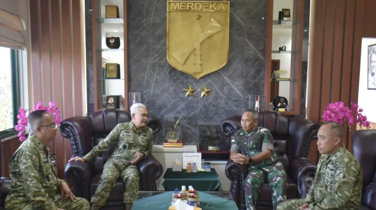 Tingkatkan Layanan Kesehatan TNI, Pangdam  Merdeka Terima Audiensi Kapuskes TNI