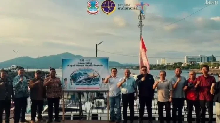 Dishub Manado Luncurkan Kapal Wisata Sapta Pesona