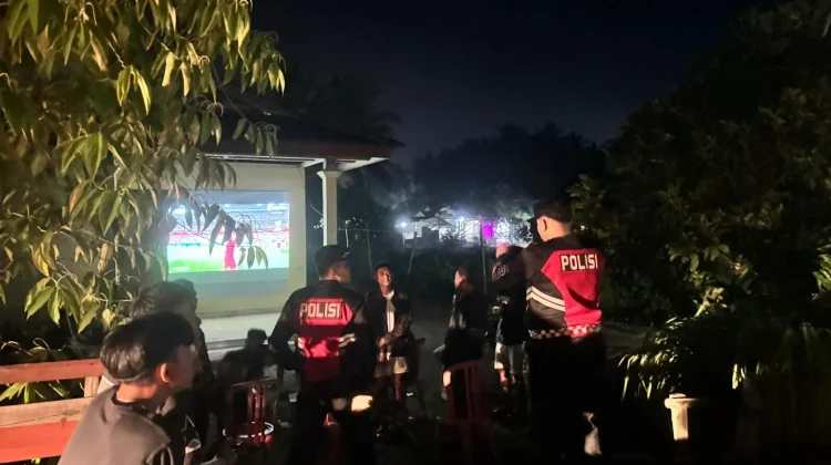 Tim Pantera Polres Kotamobagu Amankan Keributan di Kompleks Banyu Anget Matali