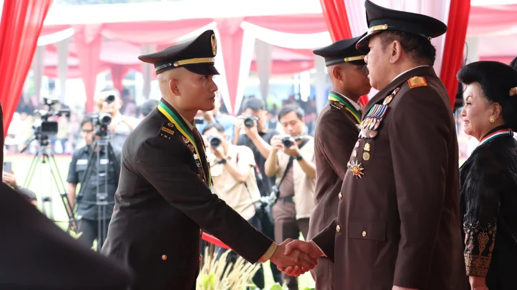Prajurit Kodam Merdeka Raih Partisipan TNI Terbaik  Diklat Pembentukan Jaksa