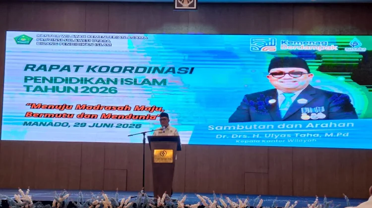 Rakor Pendis, Kakanwil Kemenag Sulut Dorong Madrasah Berprestasi Nasional