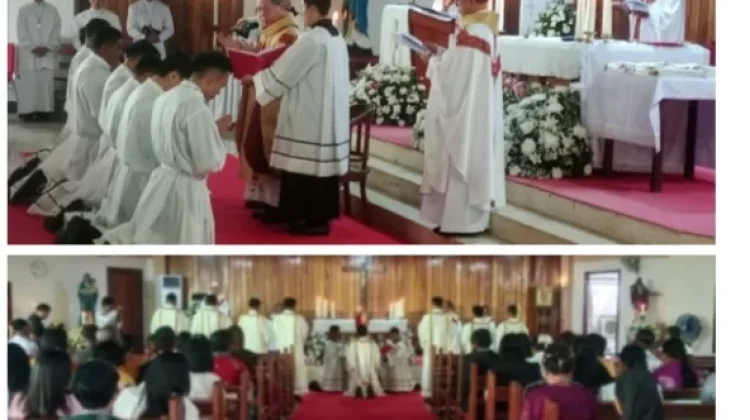 Delapan Frater MSC Resmi Ditahbiskan Menjadi Diakon