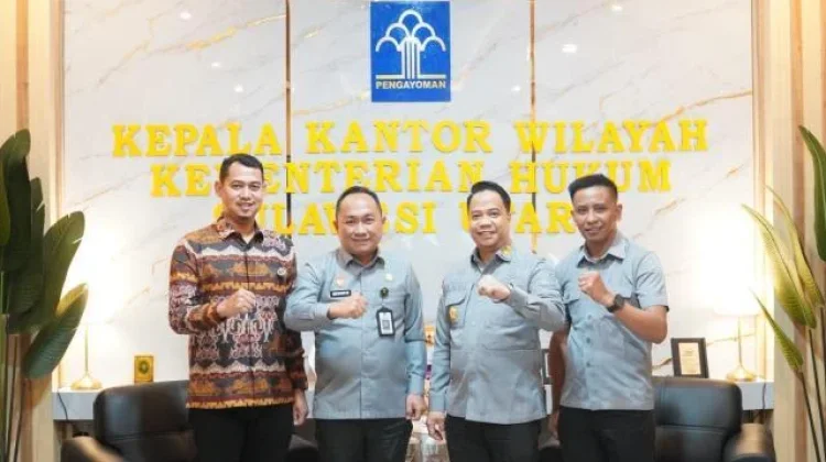 Kakanwil Kemenkum Sulut Terima Kunjungan Direktur Badan Usaha Ditjen AHU