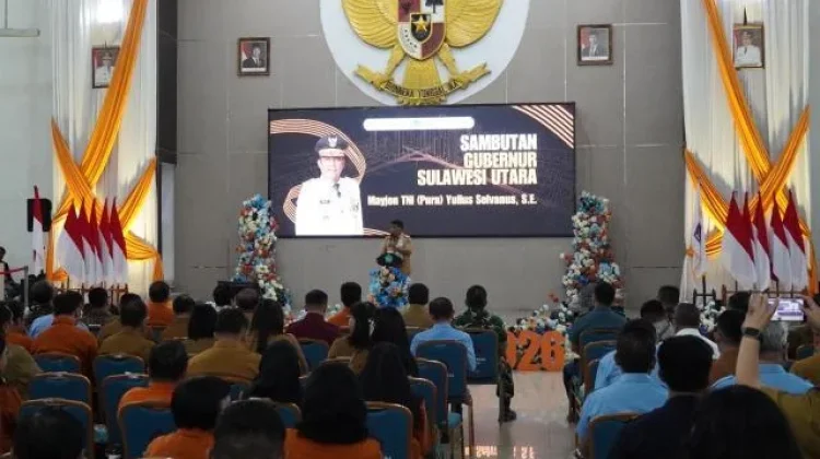Kemenkum Sulut Hadiri Pencanangan Sensus Ekonomi 2026 Tingkat Provinsi Sulawesi
