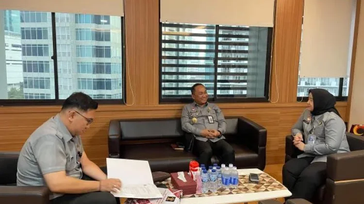 Sambangi Biro Perencanaan dan Organisasj, Pagiling Bahas Perencanaan Anggaran