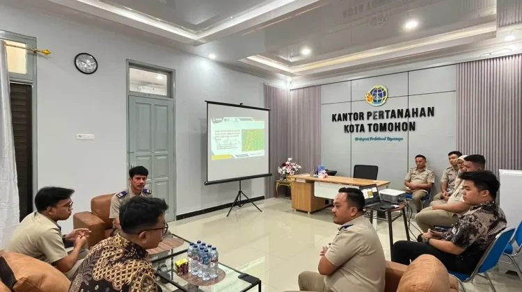 Kantah Tomohon Sambut Tim SPPR Kementerian ATR/BPN