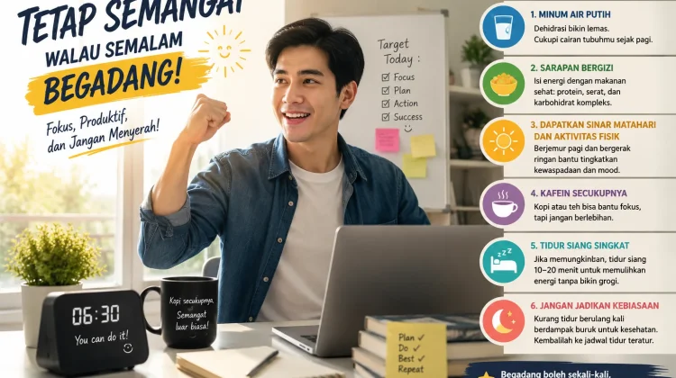 Tetap Produktif meski Kurang Tidur