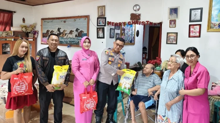 Sambut HUT Bhayangkara ke-80, KBPP Polri Tomohon Tebar Kepedulian