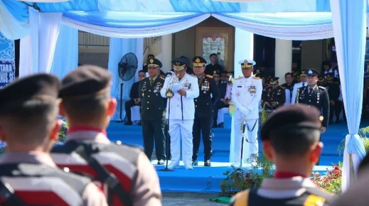 Gubernur Sulut Pimpin Upacara Hari Bhayangkara ke-80