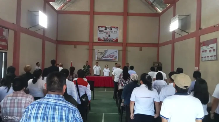 Panitia HUT Ke-81 RI Kawangkoan Raya Dilantik, Tiga Kecamatan Siap