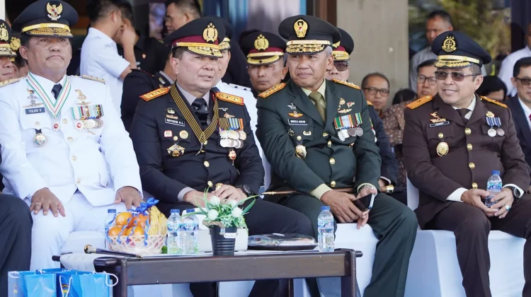 HUT Bhayangkara Ke-80, Pangdam  Merdeka Sampaikan Apresiasi  Sinergitas TNI–Polri