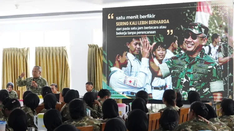 Siswa SPPI Terima  Materi Wawasan Kebangsaan  dari Pangdam  Merdeka