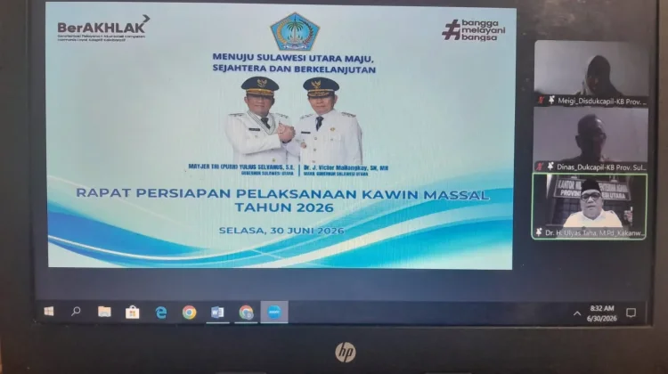Kawin Massal Harganas Sulut, Peserta Luar Manado Dapat Penginapan