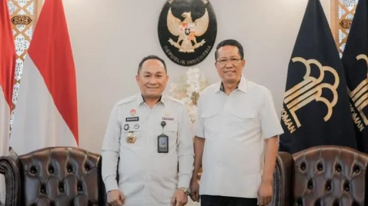 Temui Menkum RI, Kakanwil Kemenkum Sulut Bahas Penguatan Layanan Hukum