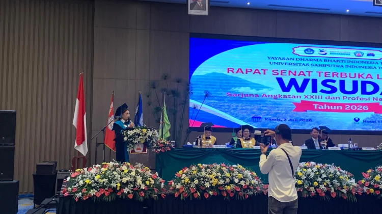 Rektor UNSRIT: Karakter Lebih Penting dari Sekadar Gelar