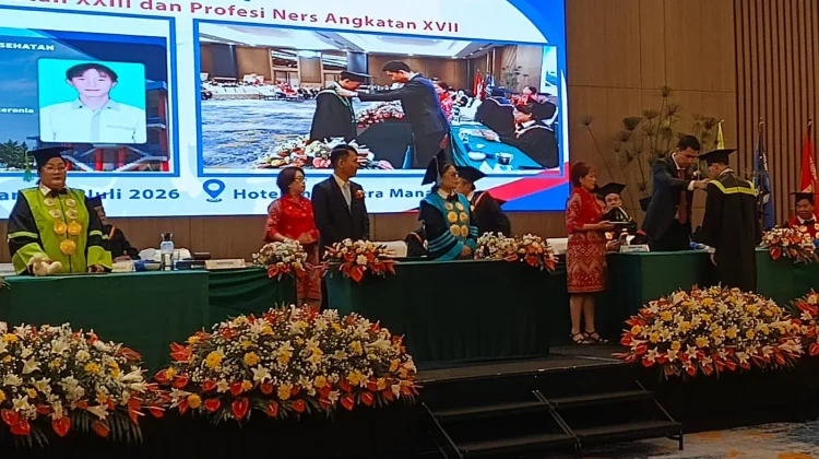 Unsrit Tomohon Wisuda 132 Lulusan, YDBIT Dorong Alumni Siap Berkarya dan Mengabd