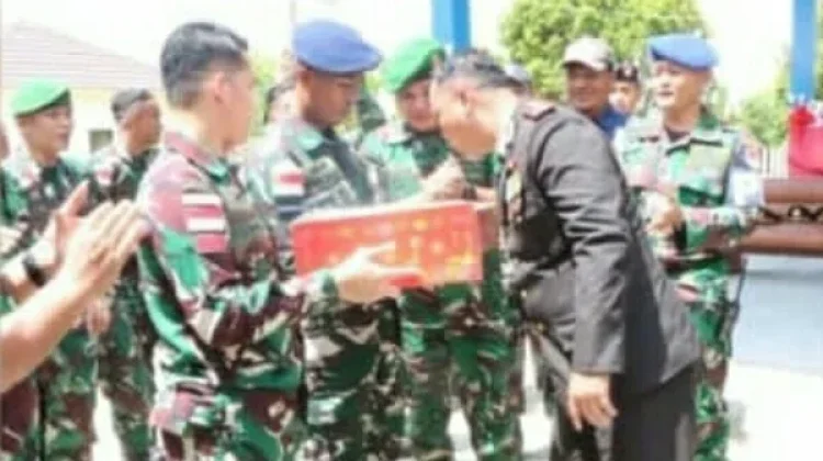 Hari Bhayangkara ke-80, TNI Beri Kado Kebersamaan untuk Polres Talaud