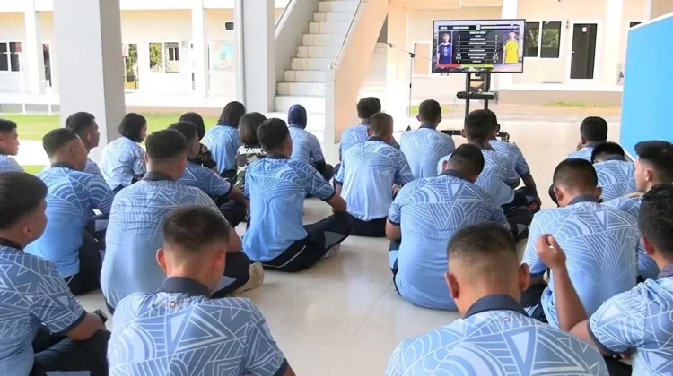Personel Lanud Sam Ratulangi Nobar Piala Dunia 2026