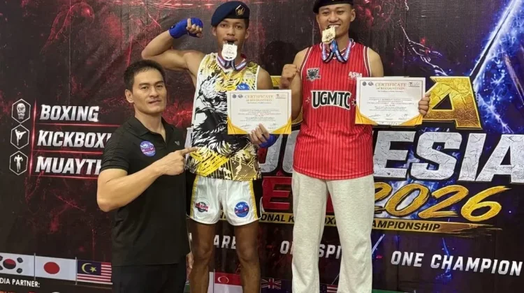 Prajurit Lanud Sam Ratulangi Juara 2 Kejuaraan ISKA Muay Thai