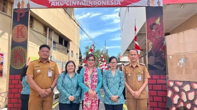 TP PKK Titiwungen Selatan Raih Juara I Lomba Paaredi Tingkat Kota Manado