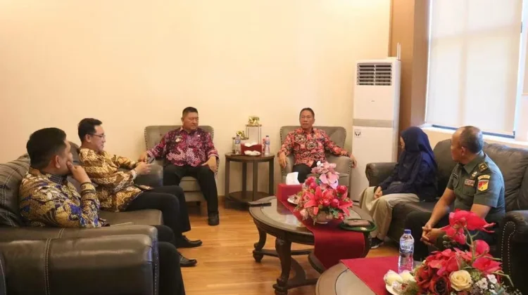 Bupati Wongkar Terima Kunjungan BPS Bahas Sensus Ekonomi 2026 di Minsel