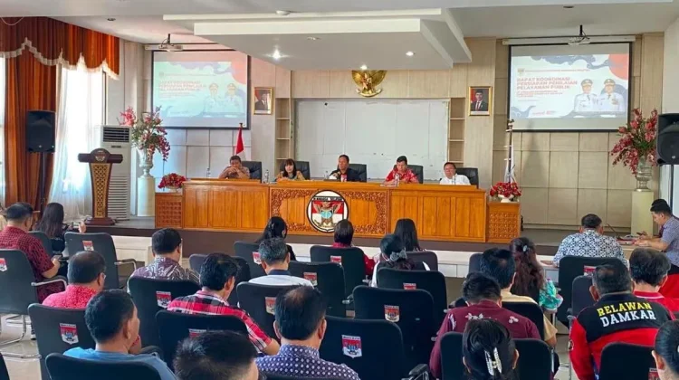 Rapat Koordinasi Lintas SKPD Kabupaten Minsel