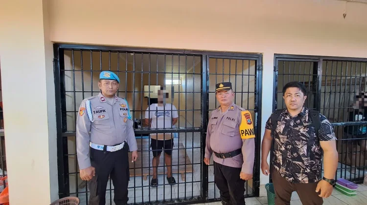 Pawas Polres Kotamobagu Sidak Ruang Tahanan, Pastikan Situasi Aman dan Tertib