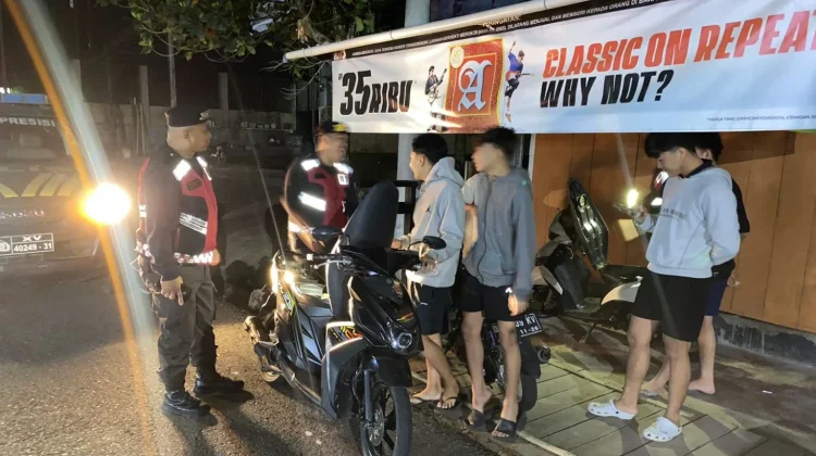 Tim Pantera Polres Kotamobagu Laksanakan Patroli Malam, Cegah Gangguan Kamtibmas