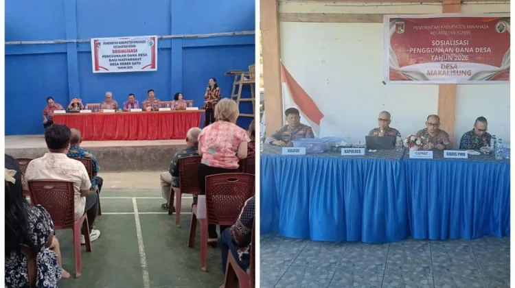 Sosialisasi Dana Desa Digelar di Empat Desa Kecamatan Kombi