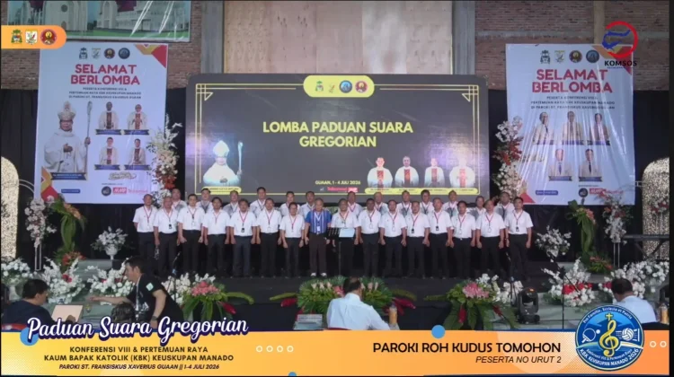 Paroki Hati Kudus Yesus Tomohon, Juara Umum Lomba pada Pertemuan Raya KBK