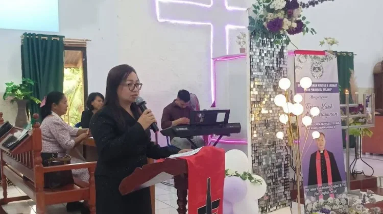 Ketua BPMJ GMIM Imanuel Teling Berganti, Camat Tombariri Sampaikan Apresiasi