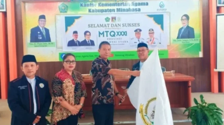 Minahasa Lepas 31 Peserta MTQ ke Provinsi, Target Tembus Nasional