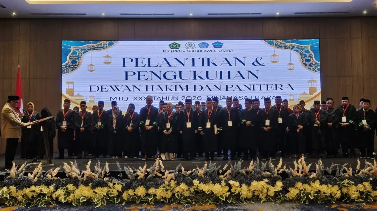 Dewan Hakim MTQ XXXI Sulut Resmi Dilantik, Siap Jalankan Tugas