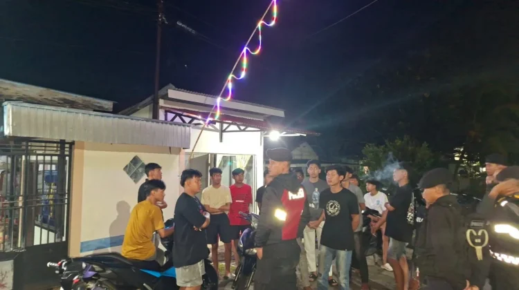 Cegah Gangguan Kamtibmas, Tim Pantera Polres Kotamobagu Gencarkan Patroli Malam