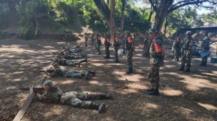 Personel Kodim 1310/Bitung Ikuti Latbakjatri Semester I/2026