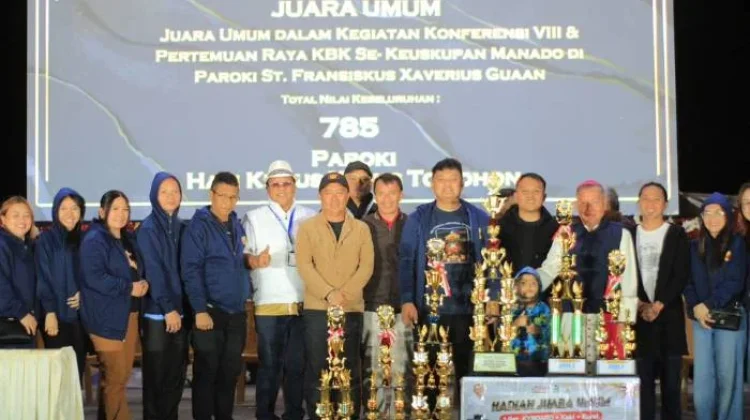 Konferensi VIII KBK Keuskupan Manado Resmi Ditutup