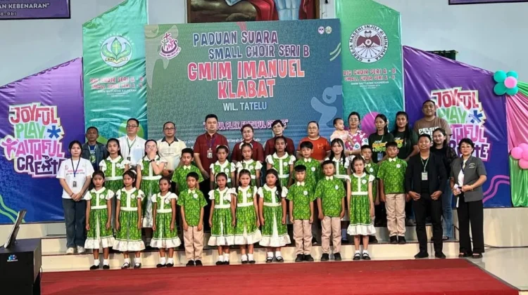 Raih Gold Medal, ASM Imanuel Klabat Tampil Prima di Festival Anak Sinode GMIM 2026
