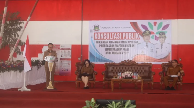 Pemkot Tomohon Targetkan Pertumbuhan Ekonomi Hingga 6,25 Persen