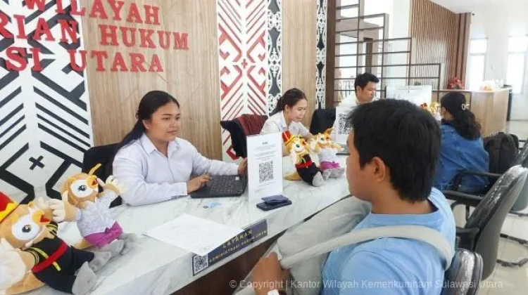 Kemenkum Sulut Berikan Layanan Helpdesk Administrasi Hukum Umum Bagi Masyarakat
