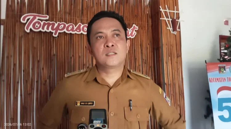 Pelantikan 7 Hukum Tua, 10 Desa di Tompaso Barat Perkuat Sinergi