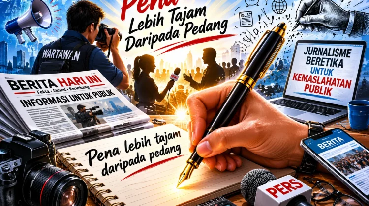 Pena Lebih Tajam daripada Pedang, Kekuatan Sejati Seorang Wartawan