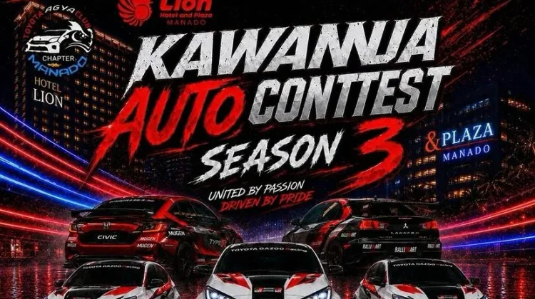Kawanua Auto Contest 2026 Satukan Komunitas Otomotif dan UMKM