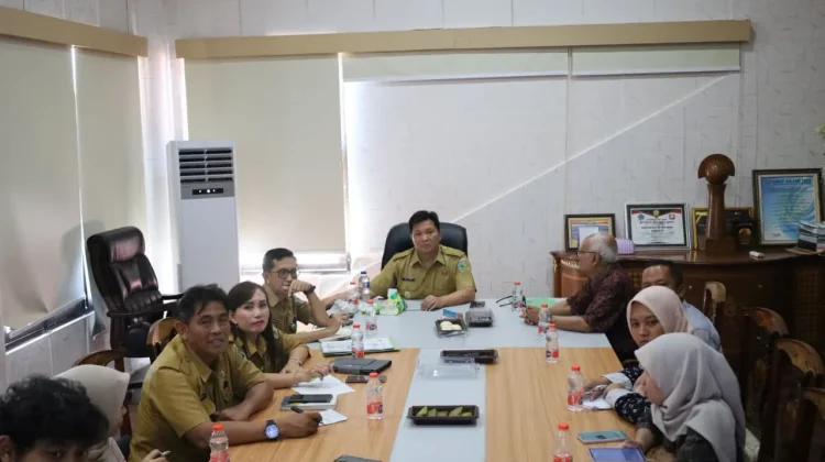 Wabup Bolmong Pimpin Rapat Penegasan Batas Desa lewat Program ILASPP
