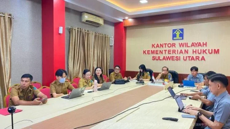 Kanwil Kemenkum Sulut Kawal Penyusunan Ranperda Bangunan Gedung Minahasa Utara