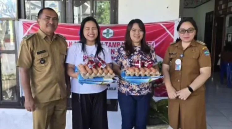 Camat Dimembe Apresiasi Program PMT Desa Pinilih